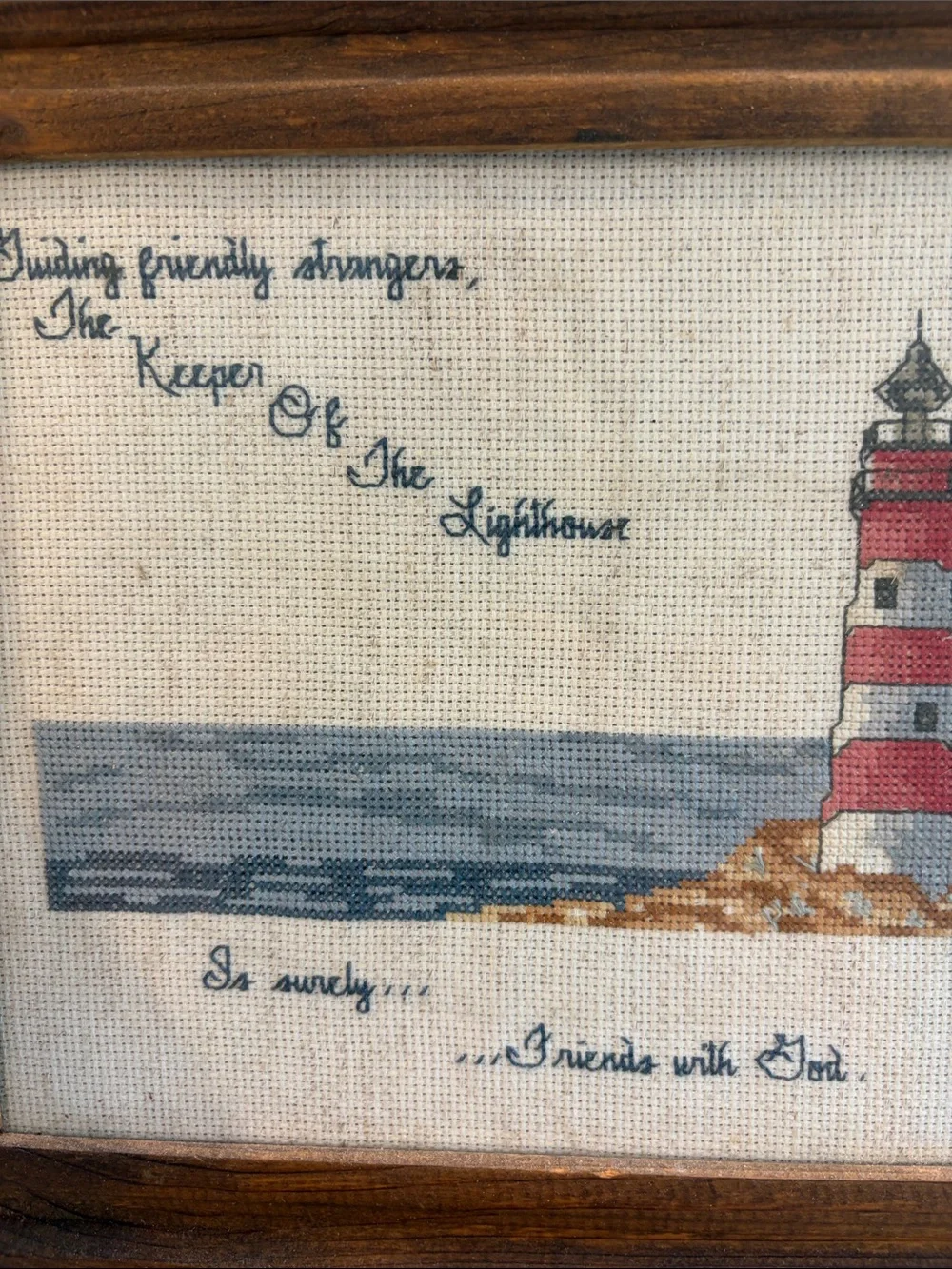 N/A handcrafted lighthouse